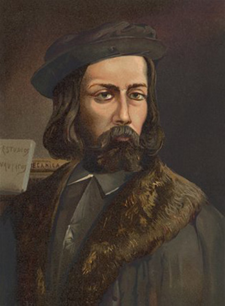 Retrato de don Blasco de Garay. Capitán de mar, ingeniero e inventor.