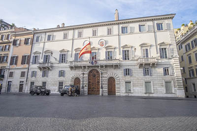 Embajada de España cerca de la Santa Sede en Roma.