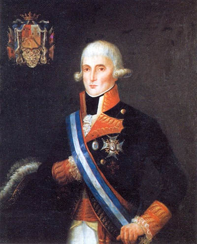 Retrato al óleo de don Juan Joaquín Moreno de Mondragón y D’Hontlier.