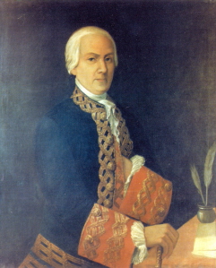 Retrato al oleo de don Juan Manuel de Lángara y Arizmendi. Teniente General de la Real Armada Española.