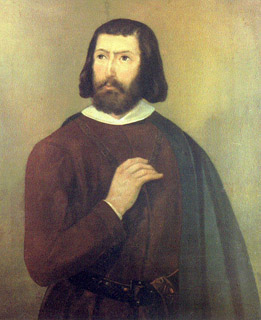  Retrato de don Ramón Bonifaz y Camargo. Primer Almirante de España y fundador de la Armada española.
