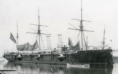  Foto del crucero Alfonso XII.