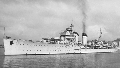  Foto del crucero Almirante Cervera.