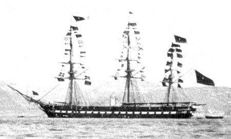 Foto de la fragata de 1ª clase Almansa