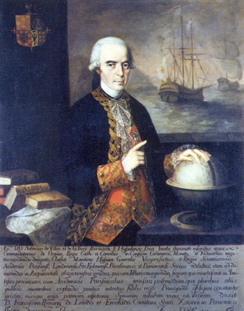  Retrato de don Antonio de Ulloa y de la Torre Guiral.