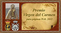  Miniatura del Web Armada Premio Virgen del Carmen 2012
