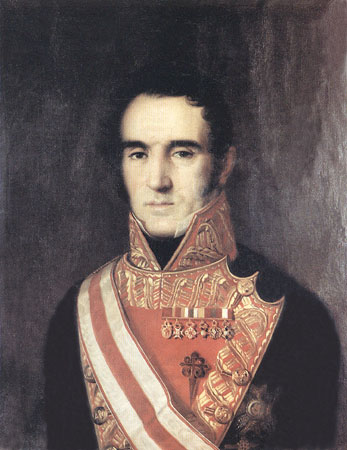 Retrato al oleo de don Enrique MacDonnell. Teniente general de la Real Armada Española.
