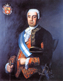Retrato de don don Francisco de Borja y del Poyo, décimo capitán general de la Real Armada.