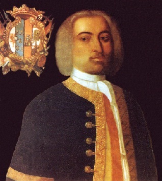  Retrato al oleo de don Francisco de León y Guzmán.