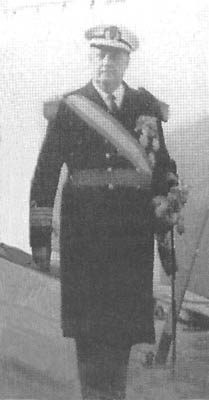 Foto de don Felipe José Abárzuza y Oliva. Almirante de la Real Armada Española. Ministro de Marina.