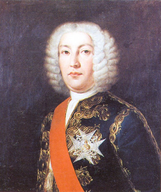  Retrato al oleo de don Juan José Navarro de Viana, más conocido como Marqués de la Victoria.