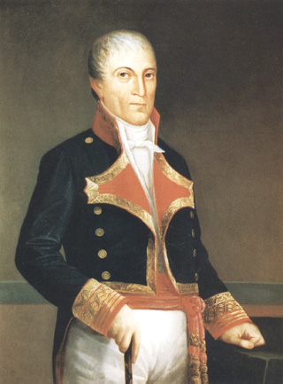  Retrato de don Juan María de Herrera Dávila y Raffaelini. Jefe de escuadra de la Real Armada Española.