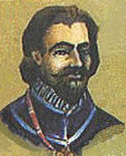 Dibujo de don Luis Váez de Torres. Explorador y navegante.