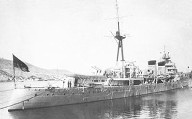 Foto del crucero Miguel de Cervantes.