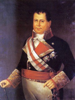 Retrato al oleo de don Miguel María Gastón de Iriarte y Navarrete. Teniente general de la Real Armada Española. Paje del Rey don Carlos tercero