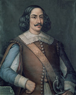 Retrato de don Miguel de Oquendo y Molina. General de la escuadra de Cantábria. Caballero de la Real y Militar Orden de Santiago.