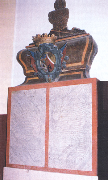  Fotografía del sepulcro del Marqués de la Victoria.