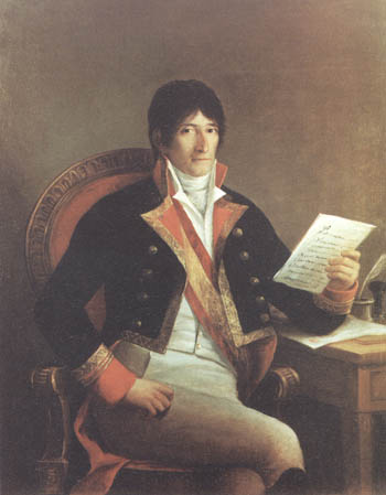 Óleo de don Pedro Agar y Bustillo. Jefe de escuadra de la Real Armada Española. Consejero de Estado.