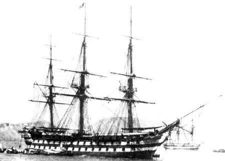  Foto del navío Reina Doña Isabel II.