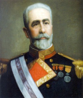 Retrato al oleo de don Ramón Estrada Catoira o Catoyra. Vicealmirante de la Real Armada Española.