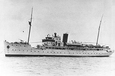 Foto del buque planero-hidrográfico Tofiño.
