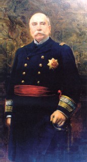  Retrato al oleo de don Víctor María Concas y Palau. Vicealmirante de la Real Armada Española y Ministro de Marina.