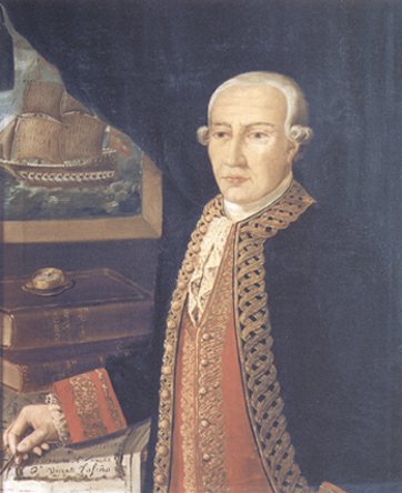  Retrato de don Vicente Tofiño San Miguel y Vandewalle. Jefe de escuadra de la Real Armada Española.